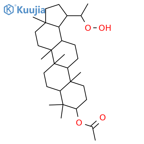 30-Nor-3,20-lupanediol; (3β,20S)-form, 20-Hydroperoxide, 3-Ac structure