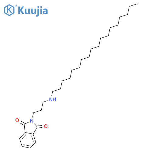 1H-Isoindole-1,3(2H)-dione, 2-[3-(octadecylamino)propyl]- structure