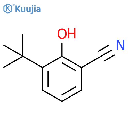 3-(Tert-Butyl)-2-hydroxybenzonitrile structure
