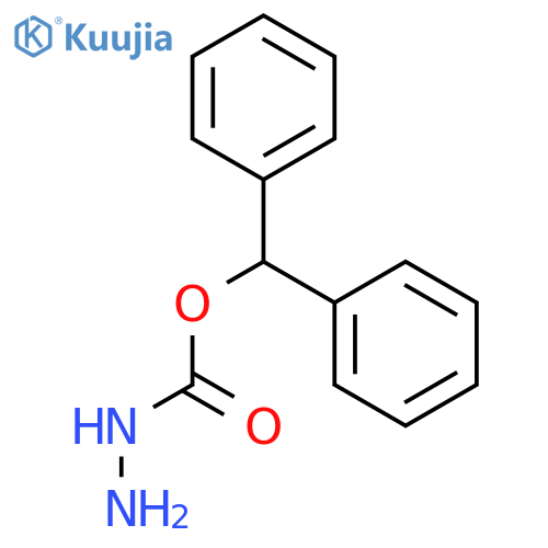diphenylmethyl hydrazinecarboxylate structure