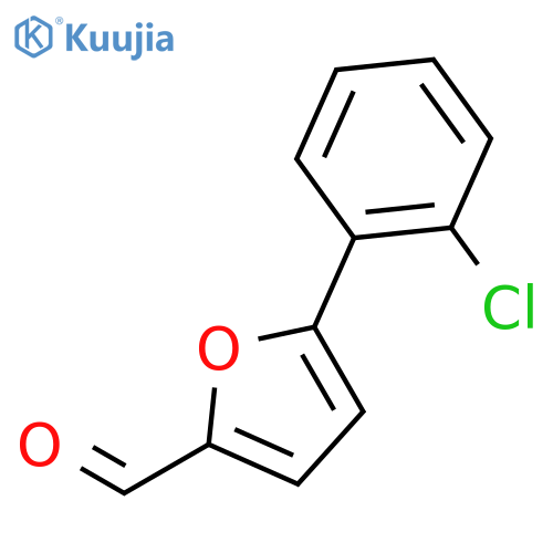5-(2-Chlorophenyl)furan-2-carbaldehyde structure