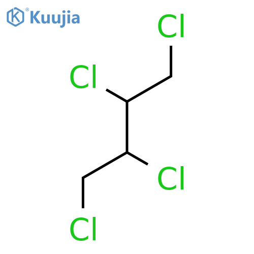 Butane,1,2,3,4-tetrachloro- structure