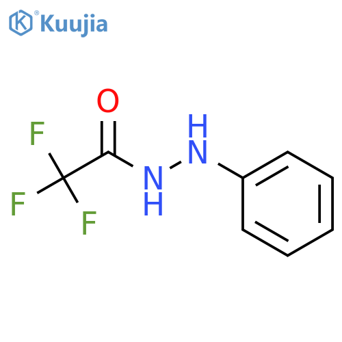 Acetic acid,2,2,2-trifluoro-, 2-phenylhydrazide structure