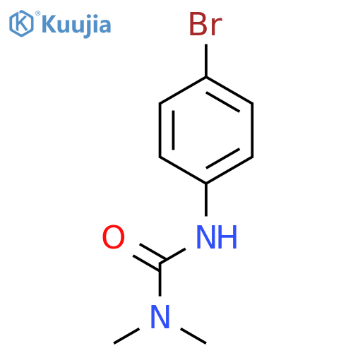 1-(4-bromophenyl)-3,3-dimethylurea structure