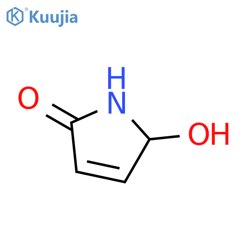 1,5-dihydro-5-hydroxy-2H-Pyrrol-2-one structure