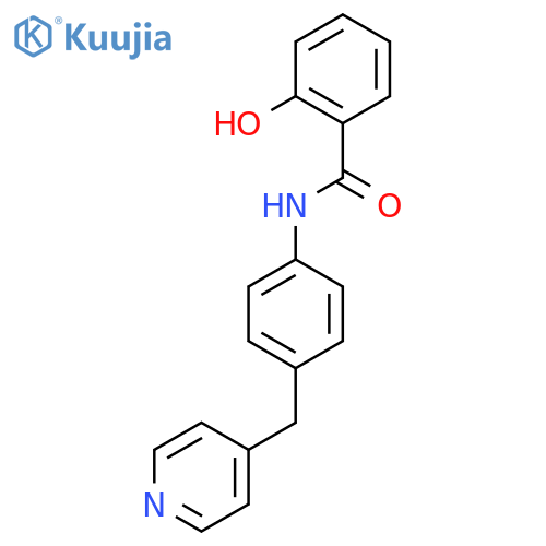 2-Hydroxy-N-4-(pyridin-4-ylmethyl)phenylbenzamide structure