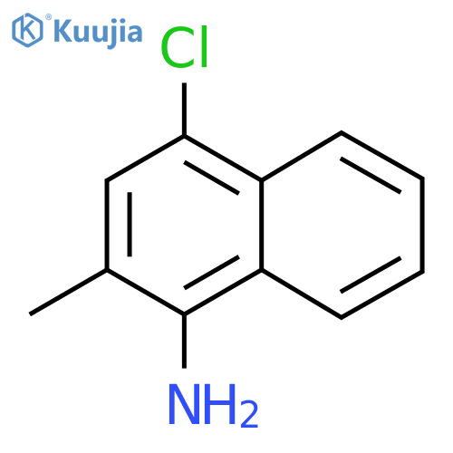 4-Chloro-2-methylnaphthalen-1-amine structure
