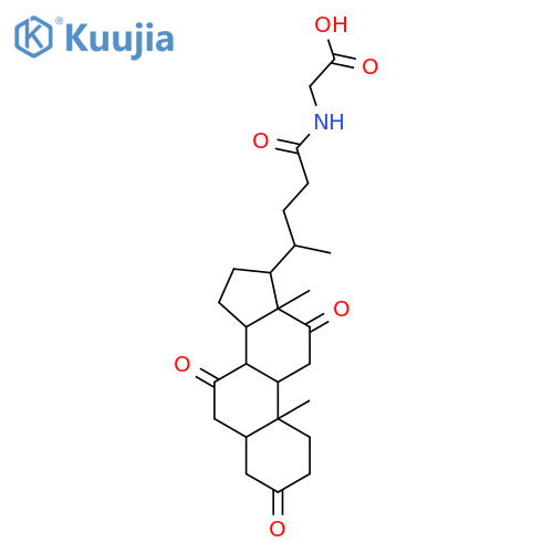 Glycodehydrocholic acid structure