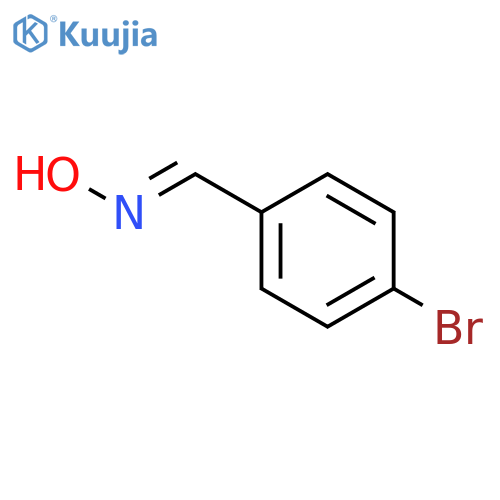 4-Bromobenzaldehyde oxime structure
