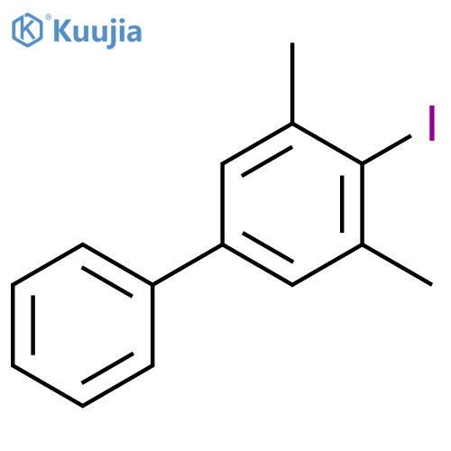1,1'-Biphenyl, 4-iodo-3,5-dimethyl- structure