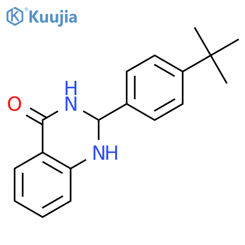 4(1H)-Quinazolinone, 2-[4-(1,1-dimethylethyl)phenyl]-2,3-dihydro- structure