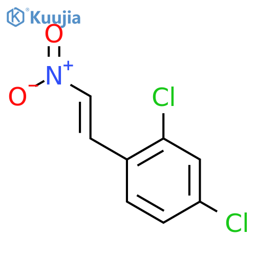2,4-dichloro-1-(2-nitroethenyl)benzene structure