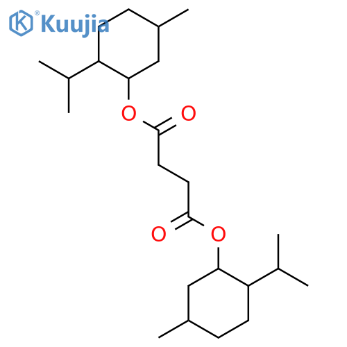 Dimenthyl Succinate structure