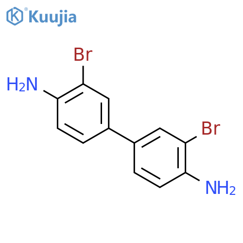 [1,1'-Biphenyl]-4,4'-diamine,3,3'-dibromo- structure