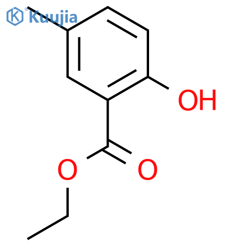 Ethyl 2-hydroxy-5-methylbenzoate structure