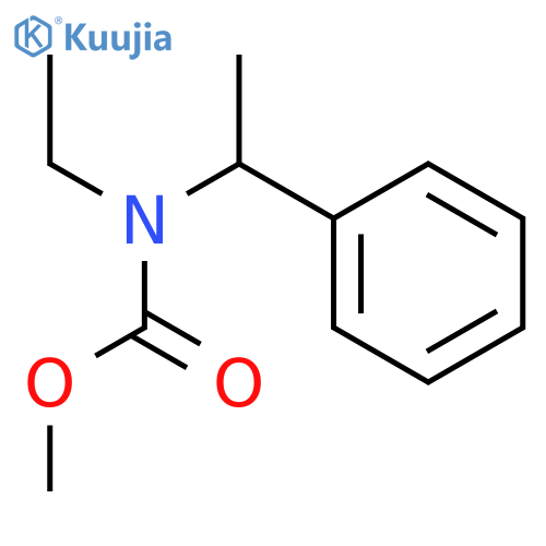 Carbamic acid, ethyl(1-phenylethyl)-, methyl ester structure