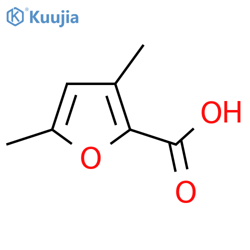 3,5-dimethylfuran-2-carboxylic acid structure