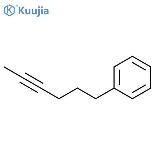 6-Phenyl-2-hexyne structure