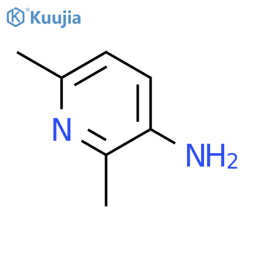 2,6-Dimethylpyridin-3-amine structure