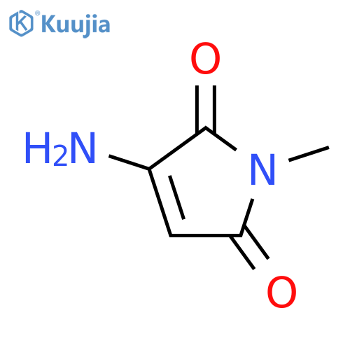 1H-Pyrrole-2,5-dione,3-amino-1-methyl- structure