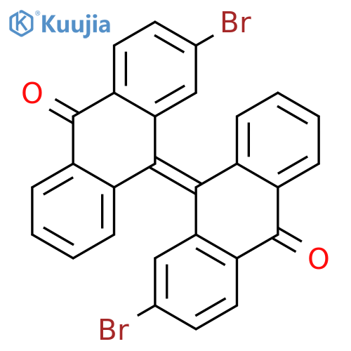 2,2'-Dibromobianthrone structure