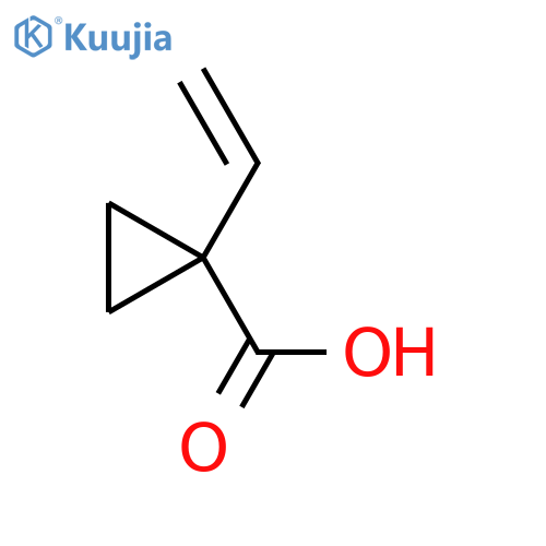 1-vinylcyclopropane-1-carboxylic acid structure