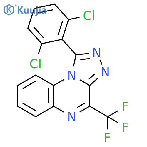 1-(2,6-DICHLOROPHENYL)-4-(TRIFLUOROMETHYL)[1,2,4]TRIAZOLO[4,3-A]QUINOXALINE structure