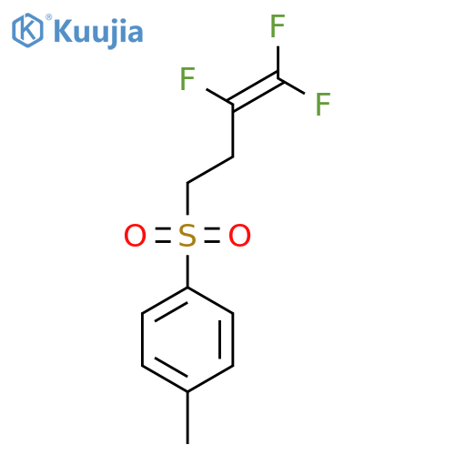 (4-METHYLPHENYL)(DIOXO)(3,4,4-TRIFLUORO-3-BUTENYL)-LAMBDA6-SULFANE structure