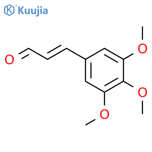 2-Propenal,3-(3,4,5-trimethoxyphenyl)- structure