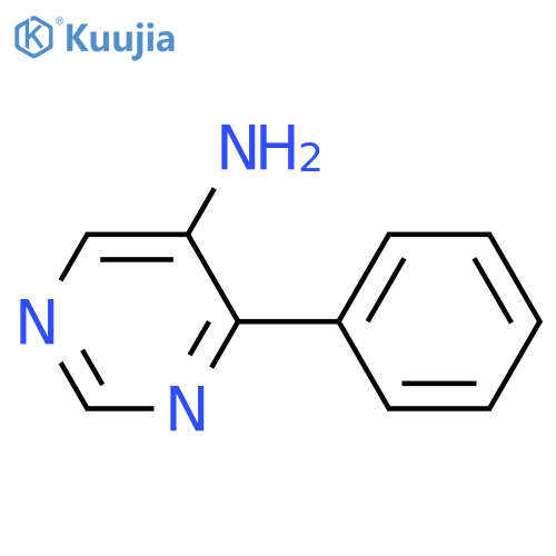 4-phenylpyrimidin-5-amine structure