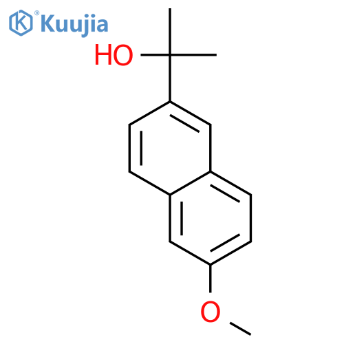 2-(6-methoxynaphthalen-2-yl)propan-2-ol structure