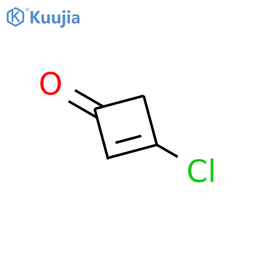 2-Cyclobuten-1-one, 3-chloro- structure