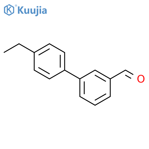 4'-ethyl-[1,1'-biphenyl]-3-carbaldehyde structure