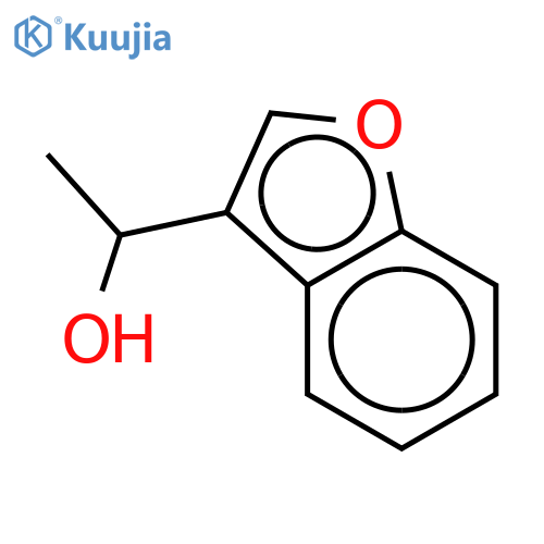 (1S)-1-(1-benzofuran-3-yl)ethan-1-ol structure