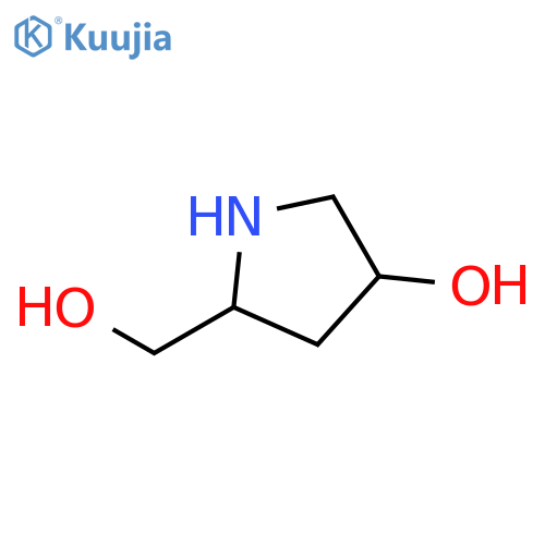 2-Pyrrolidinemethanol, 4-hydroxy-, (2R,4R)- structure