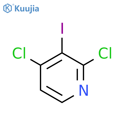 2,4-dichloro-3-iodo-pyridine structure