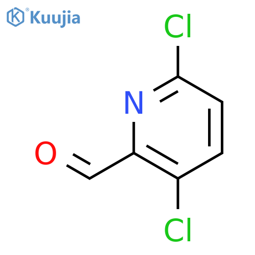 3,6-Dichloropicolinaldehyde structure