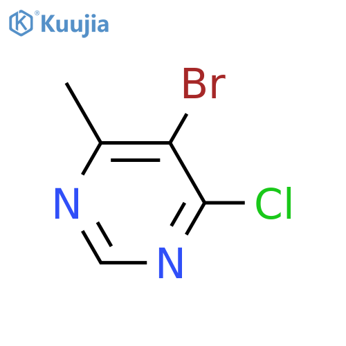 5-Bromo-4-chloro-6-methylpyrimidine structure