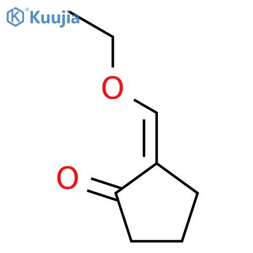 2-(EthoxymethylidenE)cyclopentan-1-one structure