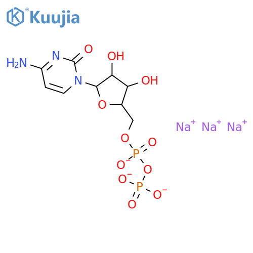 Cytidine 5'-Diphosphate Trisodium Salt Hydrate structure