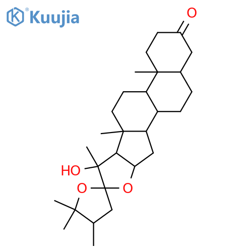 22,25-Epoxy-24-methylfurostane-3,20-diol; (3α,5α,16β,20R,22S,24S)-form, 3-Ketone structure