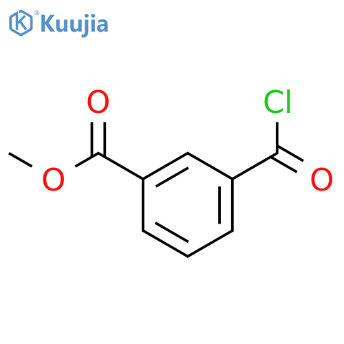 Methyl 3-(Chlorocarbonyl)benzoate structure