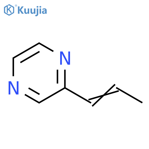 2-(prop-1-en-1-yl)pyrazine structure