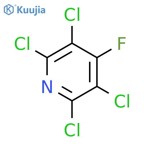 2,3,5,6-Tetrachloro-4-fluoropyridine structure