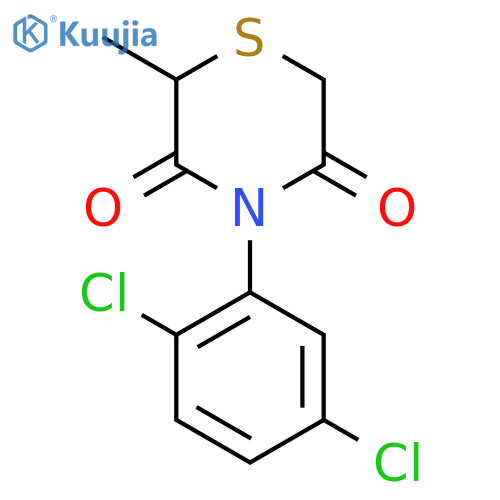 4-(2,5-DICHLOROPHENYL)-2-METHYL-3,5-THIOMORPHOLINEDIONE structure
