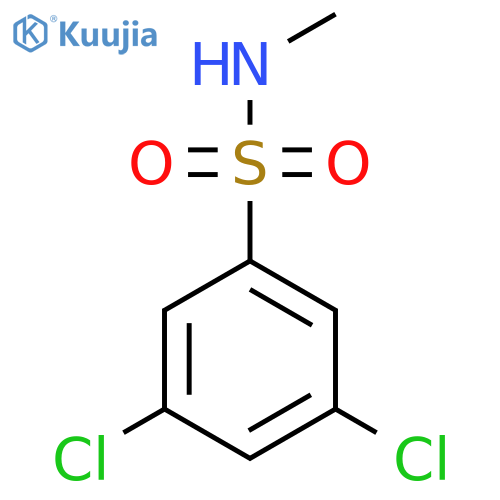 3,5-Dichloro-n-methylbenzene-1-sulfonamide structure