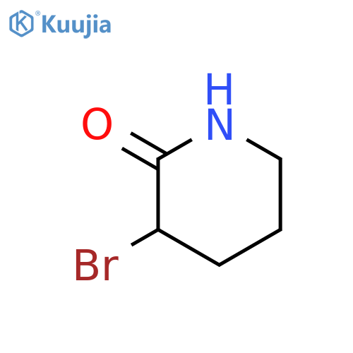 3-Bromopiperidin-2-one structure