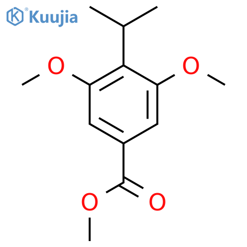Methyl 4-isopropyl-3,5-dimethoxybenzoate structure