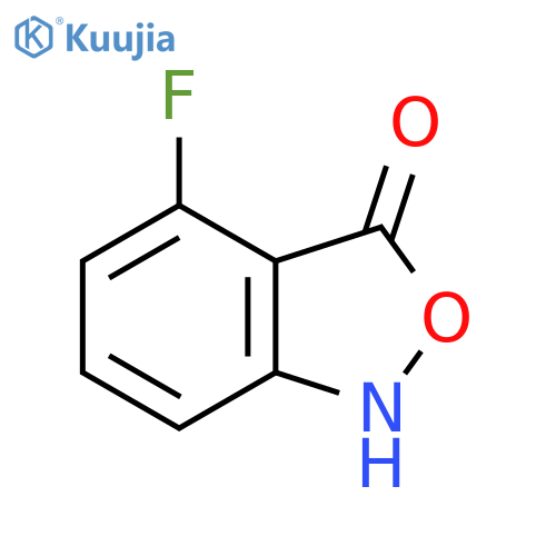 4-Fluorobenzo[c]isoxazol-3(1H)-one structure