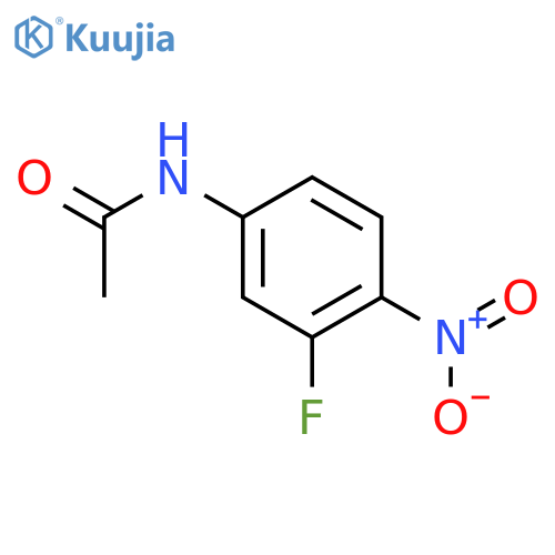 N-(3-fluoro-4-nitrophenyl)acetamide structure